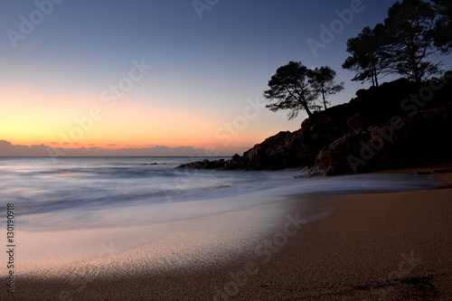 Dawn on the Costa brava Fototapeta