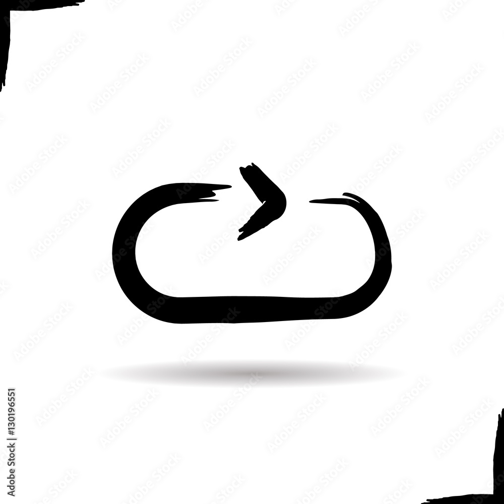 Cycling arrow icon Cycling arrow icon