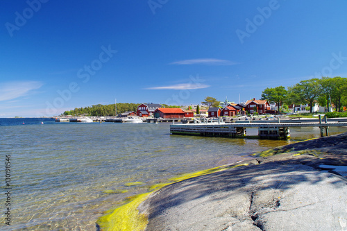 Island Sandhamn in the swedish archipelago, Sweden