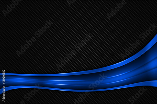 blue and black metal background