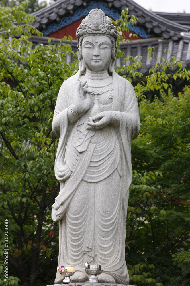 The Bodhisattva of Compassion, Bongeunsa temple, Seoul, South Korea The Bodhisattva of Compassion, Bongeunsa temple, Seoul, South Korea