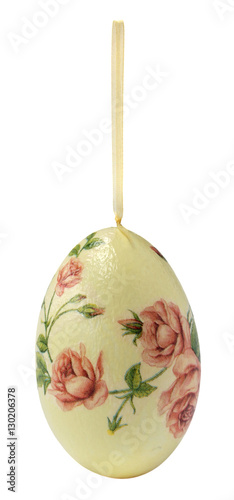 Decoupage decorated eggs