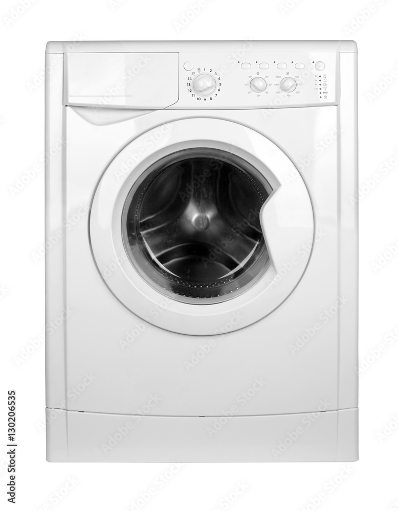 Washing machine isolated