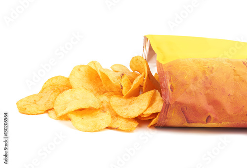 Potato chips bag