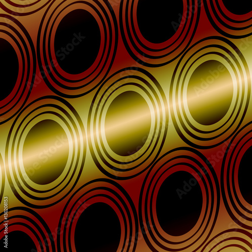Abstract ellipses background