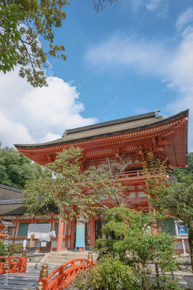 古都京都　上賀茂神社の風景