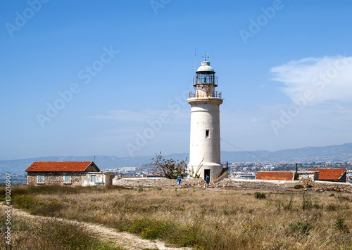 old rusty lighthouse