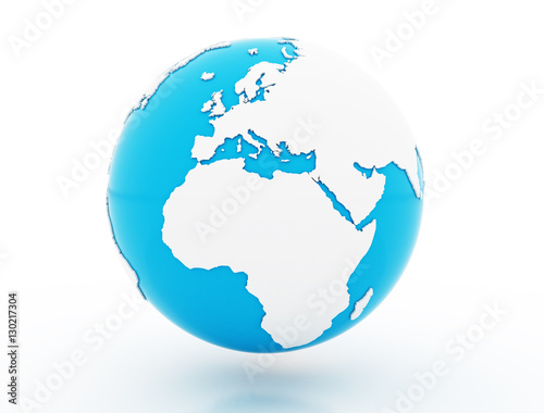 World globe isolated 