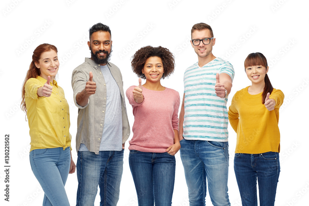 international group of people showing thumbs up international group of people showing thumbs up