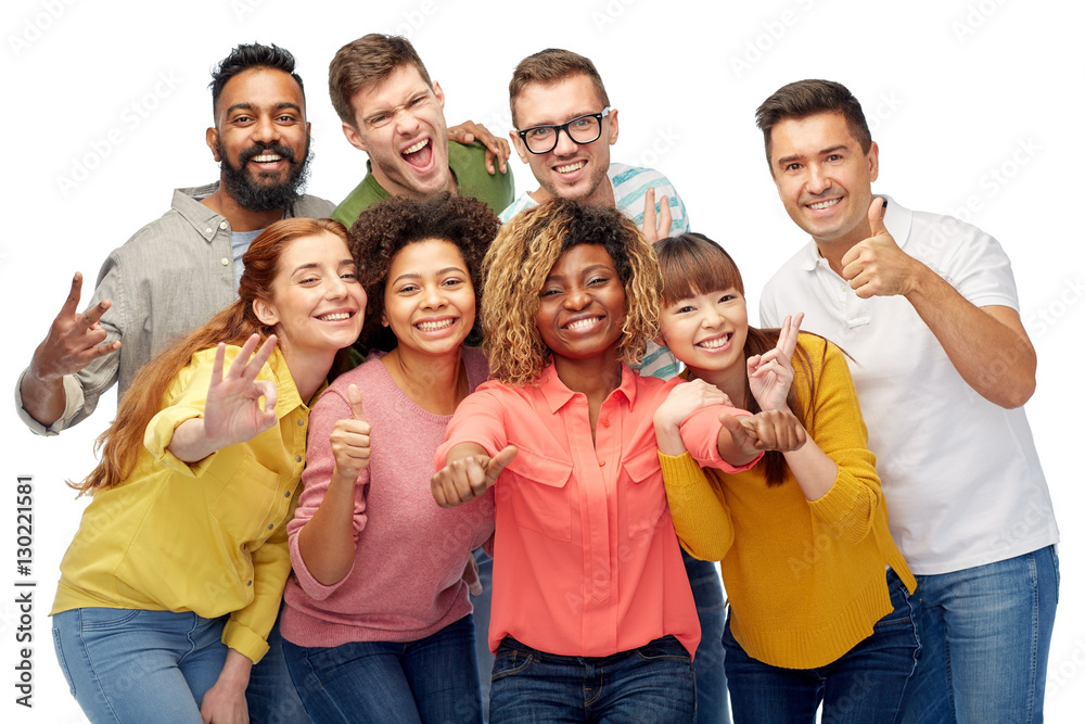 international group of people showing thumbs up international group of people showing thumbs up