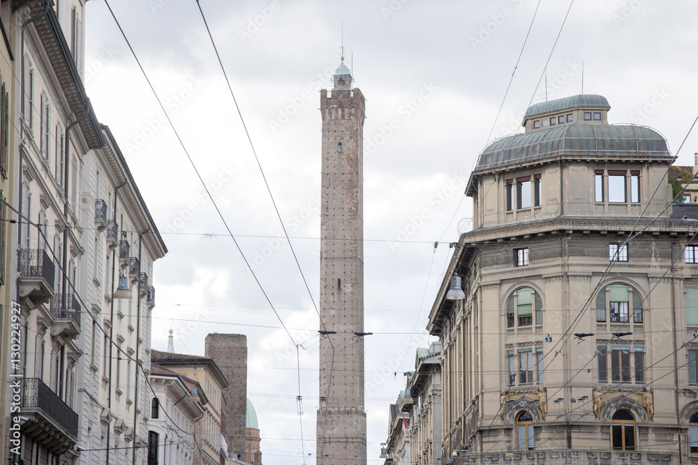 Tower in Bologna; Italy