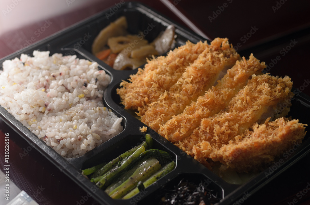pork fried within Breaded for lunch pork fried within Breaded for lunch