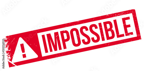 Impossible rubber stamp. Grunge design with dust scratches. Effects can be easily removed for a clean, crisp look. Color is easily changed.
