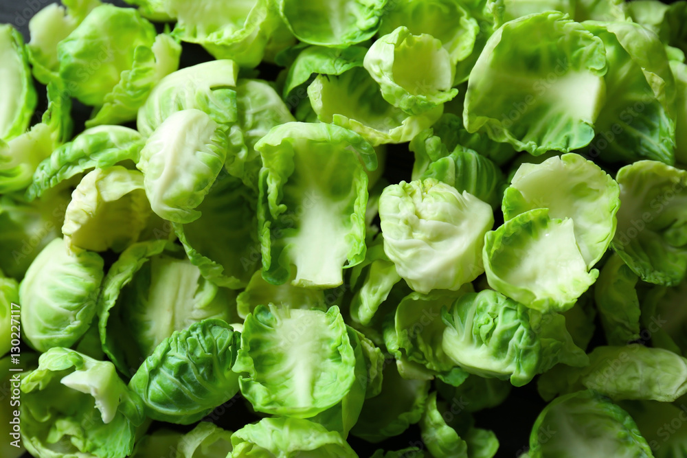 Brussels sprouts background Brussels sprouts background