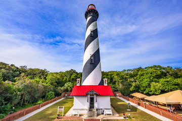 Poster Vuurtoren St. Augustine Light in Florida  © SeanPavonePhoto