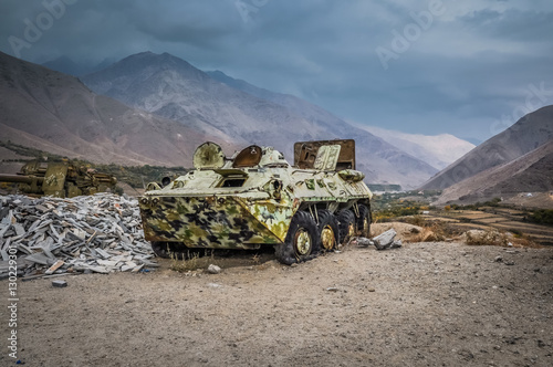 Large old tank photo