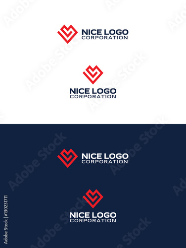 red heart logo, symbol of love and happiness