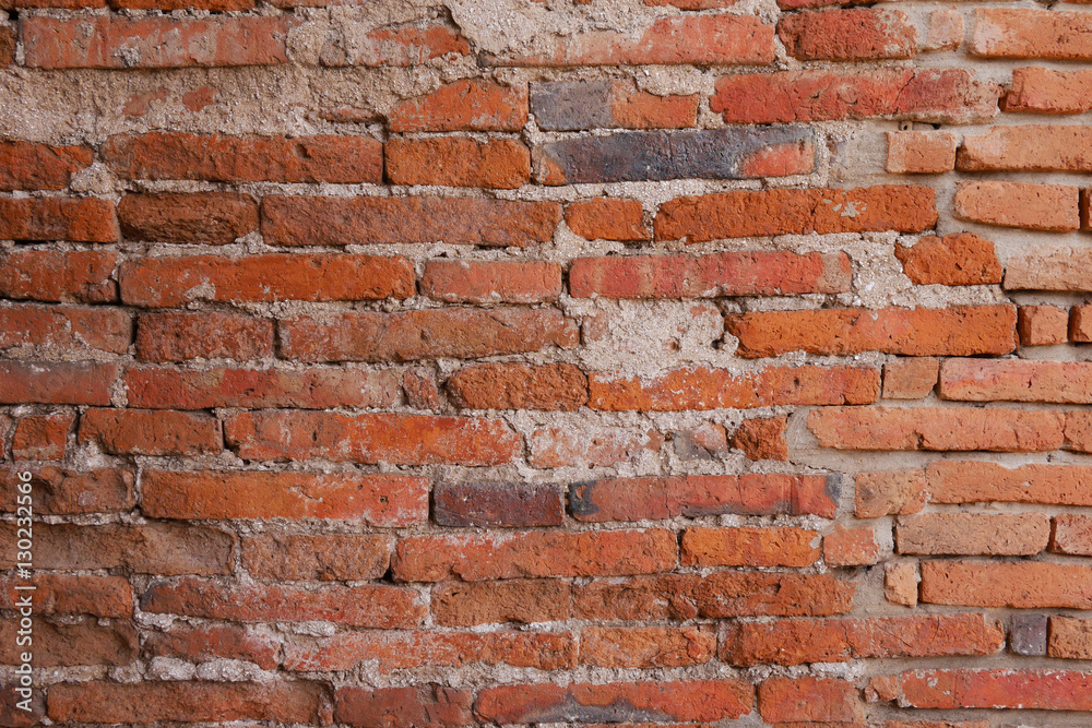 Red brick wall texture background Red brick wall texture background