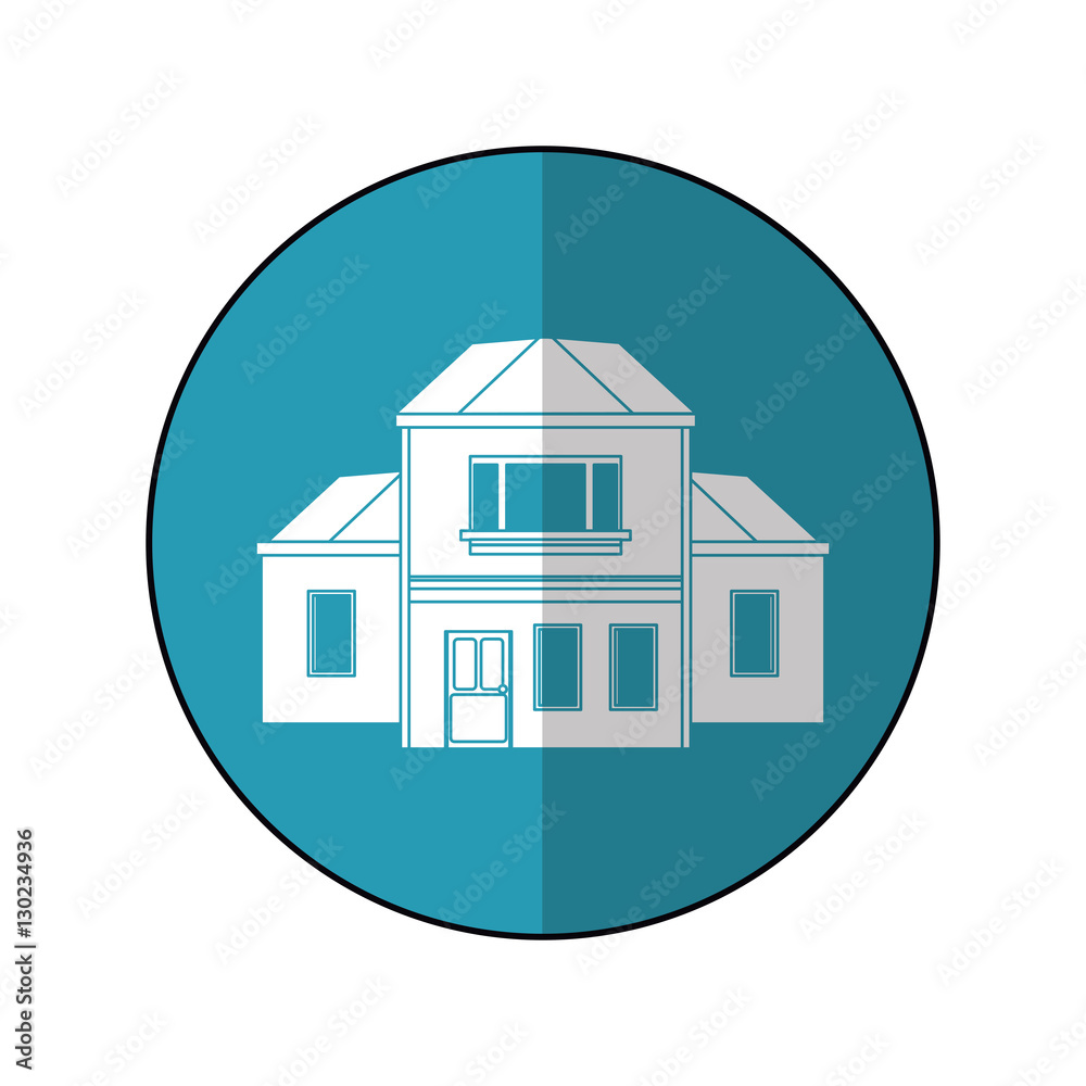 house traditional detailed modernn blue circle vector illustration eps 10 house traditional detailed modernn blue circle vector illustration eps 10