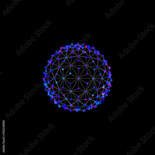 3d sphere from lines and do...