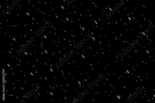 Rain fall concept. Falling raindrops on black background. Just c