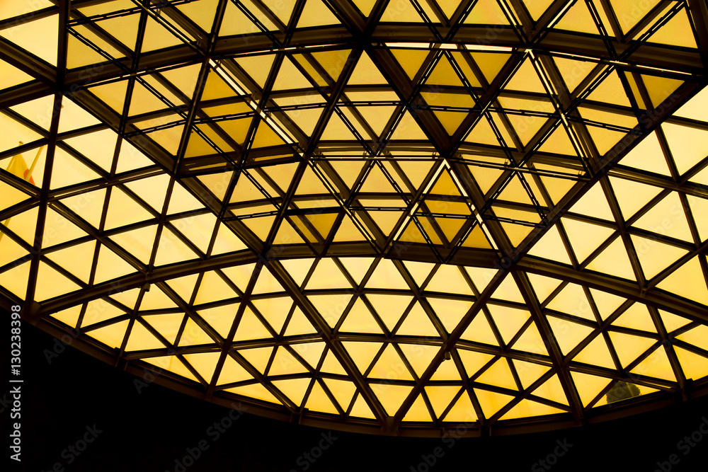 Fototapeta premium whirl architecture rooftop abstract background.