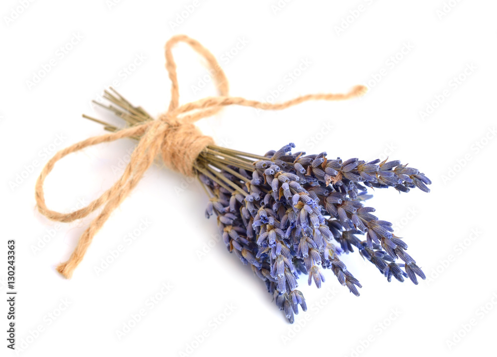 Obraz premium Small bouquet of a dried lavender.