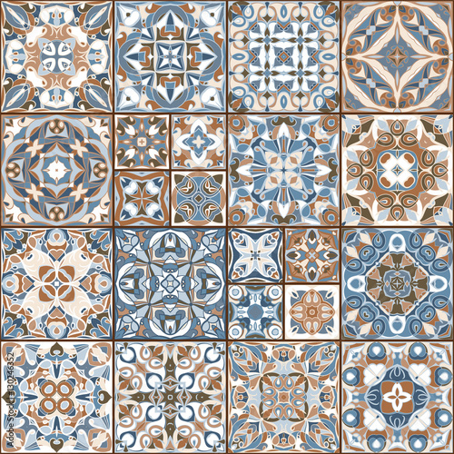 Collection of ceramic tiles