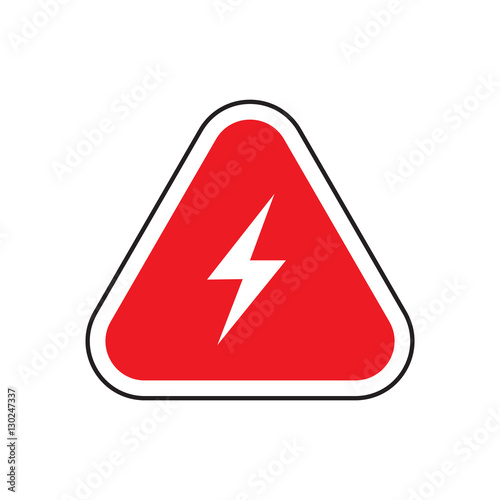 Exclamation sign thunder icon Free Download Exclamation sign thunder icon - GFXLoad