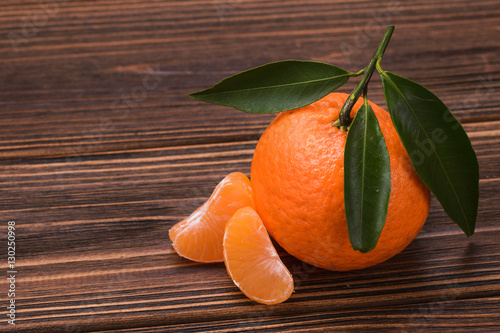 fresh orange mandarins