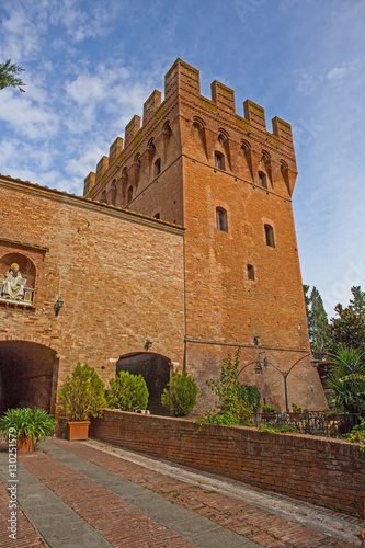 Portal der Abtei Monte Oliveto Maggiore