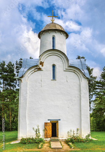 The ancient church (12th centure). Russia photo