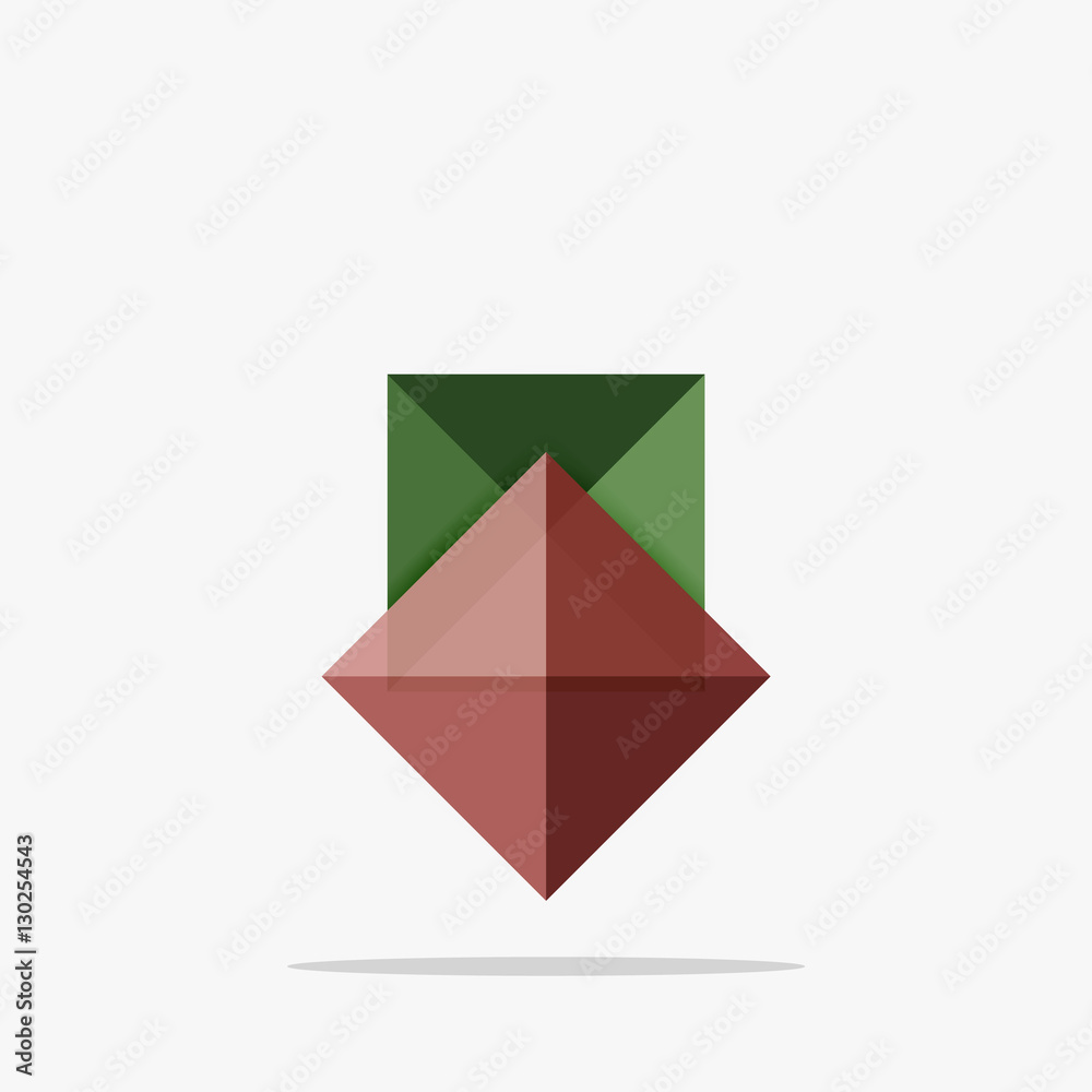 Vector blank abstract squares background Vector blank abstract squares background