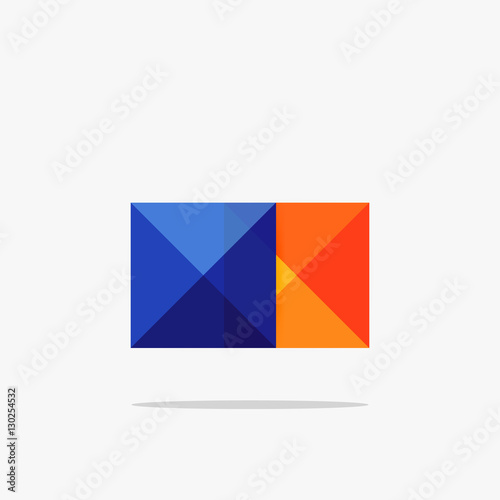 Free Download Vector blank abstract squares background - GFXLoad