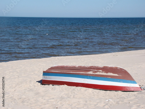 boat on the beach