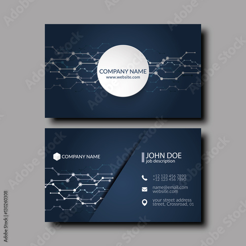 Business Card Template.