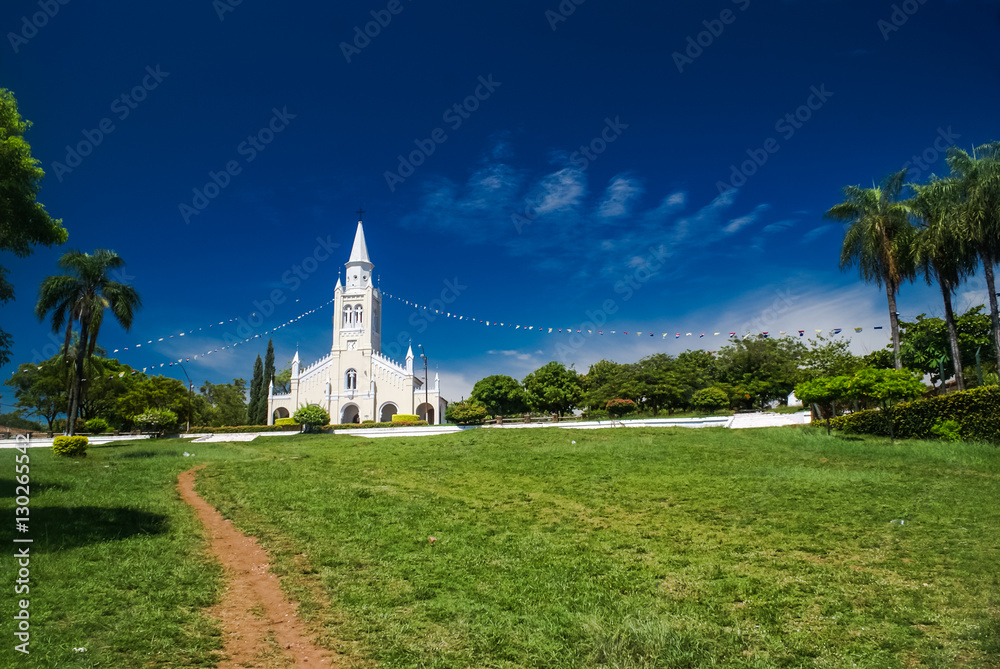 White church in Paraguay White church in Paraguay
