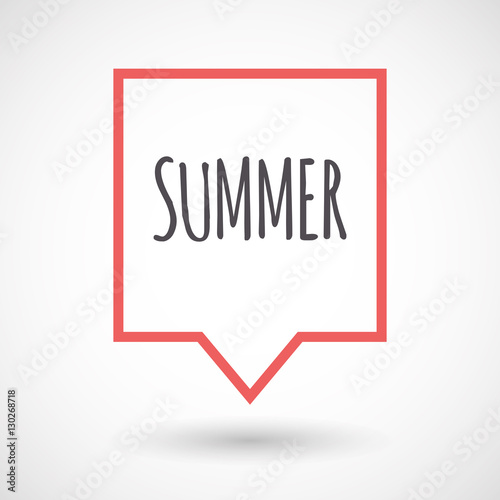 Isolated tooltip with    the text SUMMER