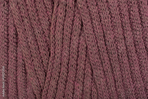 Knitted fabric textured background.