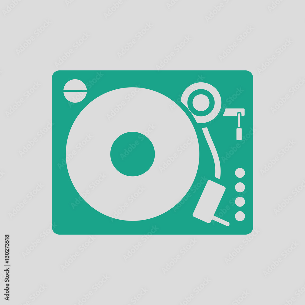 Vinyl player icon Vinyl player icon