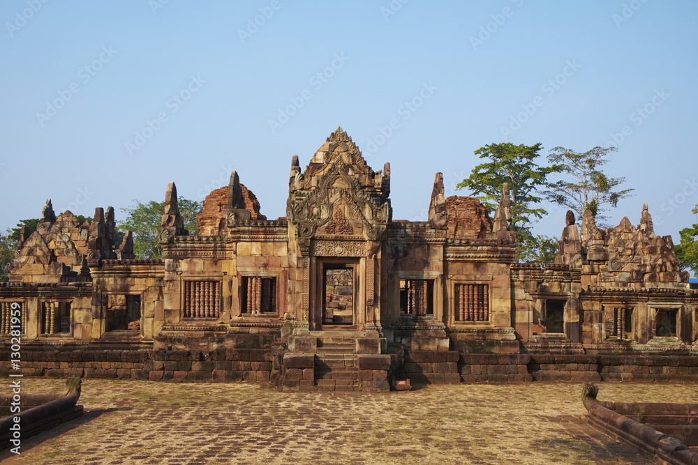 Muang Tham Temple, Khmer temple from period and style of Angkor, Buriram Province Muang Tham Temple, Khmer temple from period and style of Angkor, Buriram Province