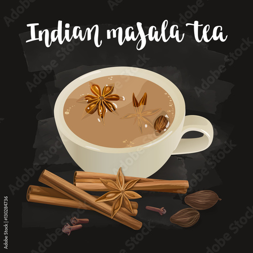 Indian Masala Tea.