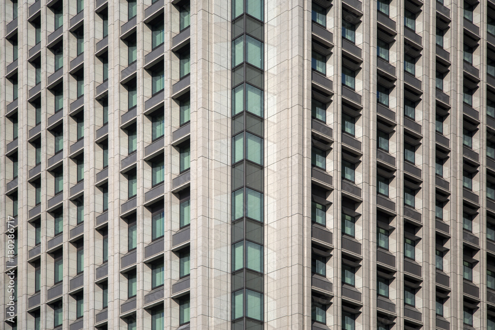 View at modern building in Tokyo, Japan View at modern building in Tokyo, Japan