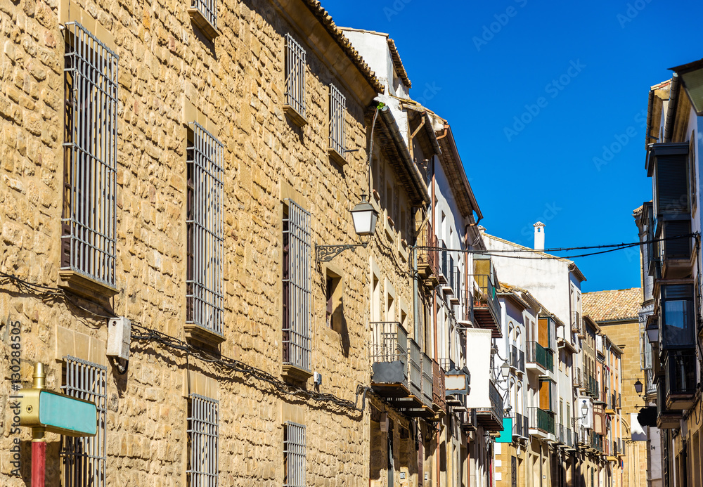 Buildings in the old town of Ubeda, Spain