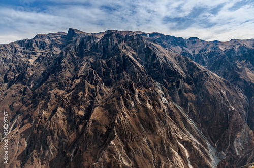Fototapeta Naklejka Na Ścianę i Meble -  Rough mountains of Colca Canyon, Peru