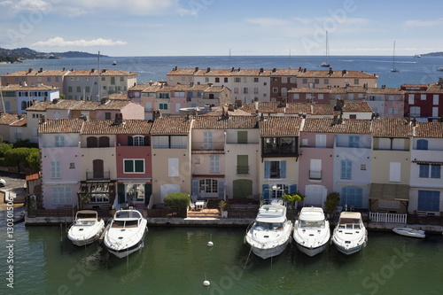 Port Grimaud, Var, Provence-Alpes-Cote d'Azur, Provence, France, Mediterranean photo