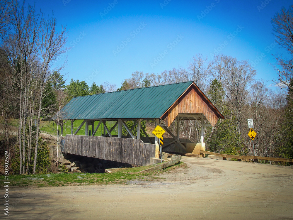 Φωτογραφία Greenbanks Hollow Covered Bridge, Danville, Vermont