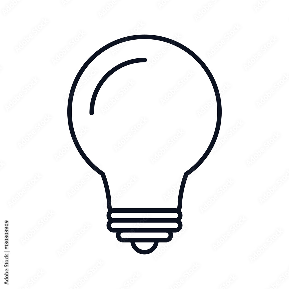 bulb light education icon vector illustration design bulb light education icon vector illustration design