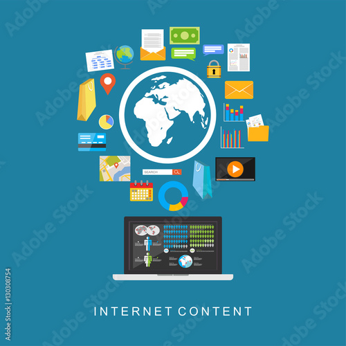 Internet content. Digital services.