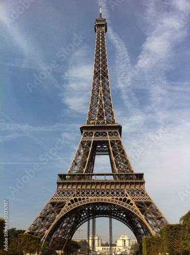 Tower Eiffel in summer